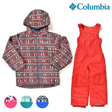 送料無料 スノーボード ウェア セットアップ Columbia コロンビア SY1092 Frosty Slope Set 18-19モデル キッズ 110cm〜120cm ジャケット ビブパンツ FF K27 MM