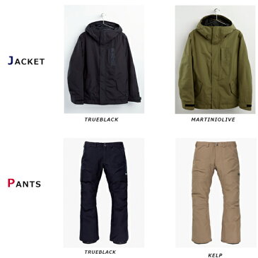 2点セット スノーボード ウェア ジャケット パンツ 上下 BURTON バートン GORE DOPPLER JK GORE BALLAST PT GORE-TEX 20-21モデル メンズ HH K30