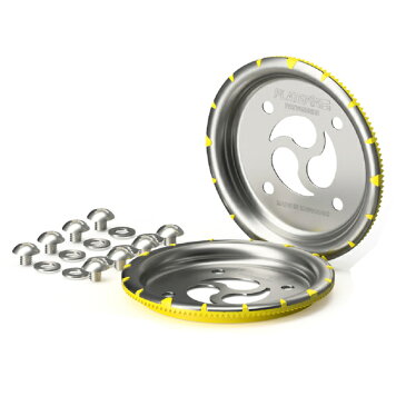 スノーボード UNIONビンディング4×4対応 PLATEPIA プレートピア PLATEPIA1.1 UNION4×4/20/21対応 PU-1.1 交換用 チタン製 ディスク ムラサキスポーツ II K9