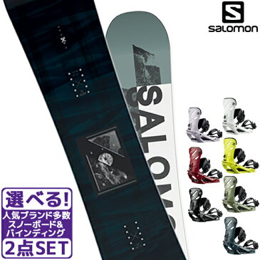 ★スノーボード＋バインディング 2点セット SALOMON サロモン PULSE LTD パルス SALOMON RHYTHM リズム 21-22モデル メンズ ムラサキスポーツ II I9