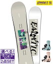 ☆スノーボード+バインディング 2点セット FANATIC ファナティック T-DECK FLUX EM-Woman's 24-25モデル ムラサキスポーツ