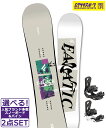 ☆スノーボード+バインディング 2点セット FANATIC ファナティック T-DECK NITRO STAXX 24-25モデル ムラサキスポーツ