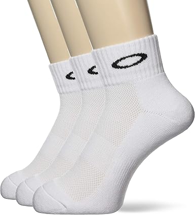 【メール便対応 商品1個まで】オークリーソックス ベーシック メンズ ウイメンズ 93238JP ホワイト ソックス (3足組) 23-25cm 25-27cm...