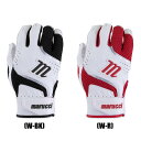 【送料無料】手袋 marucci マルチ CODE BATTING GLOVES バッティング手袋 MBGCD2 ホワイト ブラック レッド 贈り物 プレゼント 限定　[野球 バッティンググローブ] メジャー