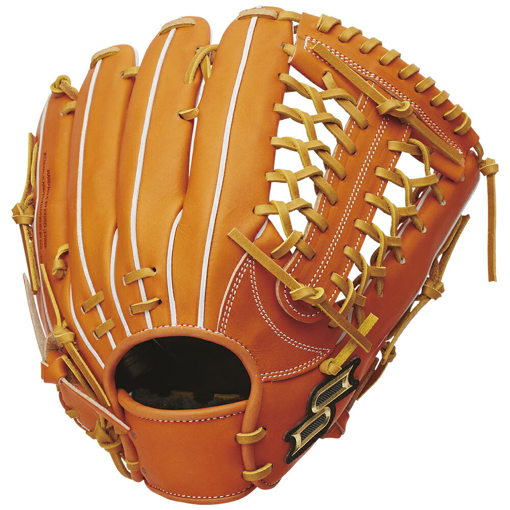 [送料無料]野球グラブ SSK エスエスケイ 硬式用 外野手用 硬式グラブ 右投げ ラスト1個 Proedge 高校野球対応 硬式プロエッジアドヴァンスド外野手用 AKT77724 (3547)オレンジ×タン 限定 学生野球対応