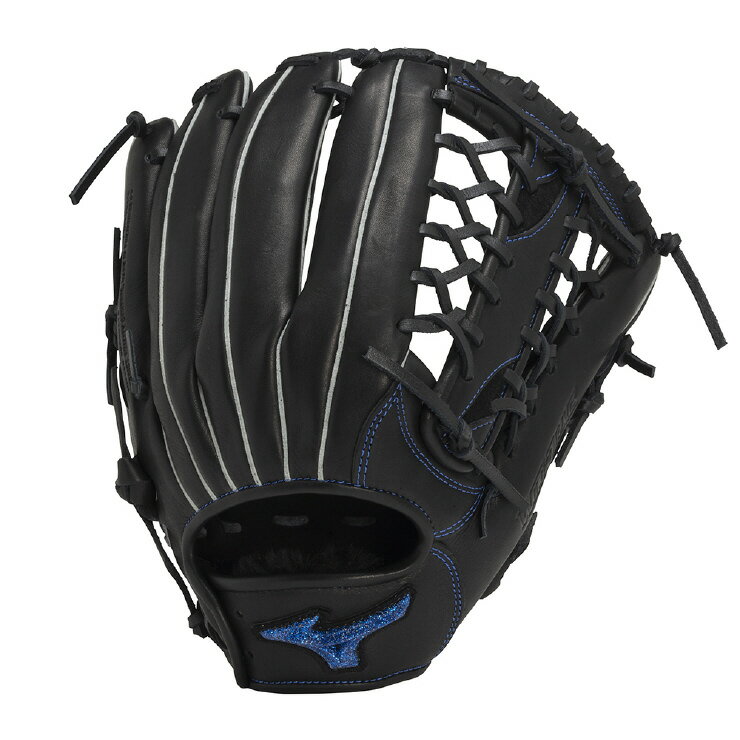 Outfielder - [送料無料]ソフトボール用WILLDRIVE BLUE 外野手向け：サイズ14 1ajgs31607 09H:ブラック 左投げ プレゼント 贈り物 ソフトボール コンペ 景品