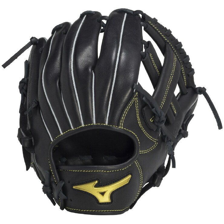 Rakuten - 【送料無料】ジュニア軟式用Mz Softer オールラウンド用：サイズM 1AJGY23920 09：ブラック ジュニア [ MIZUNO 野球 軟式グローブ ]　右投げ