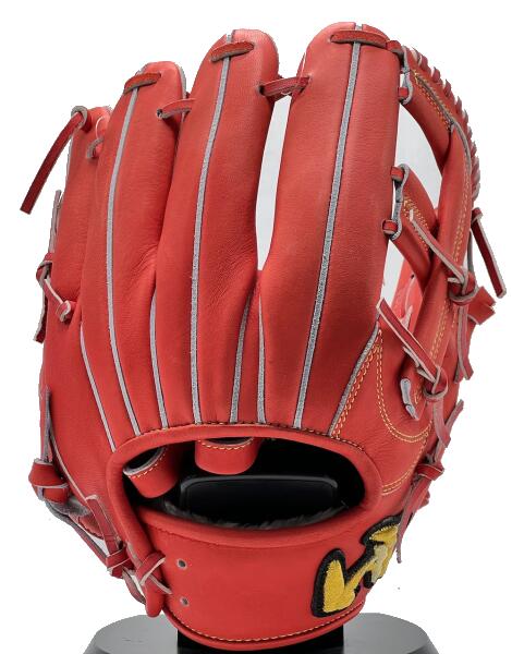 【送料無料】硬式 軟式 グラブ ワールドペガサス 内野手グラブ グローブ 内野用 [ 野球 軟式グローブ 右投げ ] プレゼント 贈り物 プレゼント ディープオレンジ 22 wgngpt65l