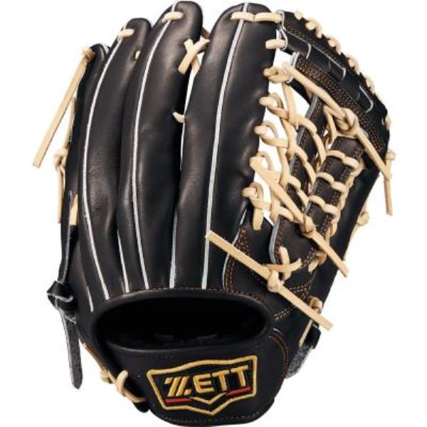 【送料無料】 ゼット ZETT 軟式グラブ オールラウンド用 プロステイタス 軟式野球 1932(ブラック/パステルブラウン) 右投げ用