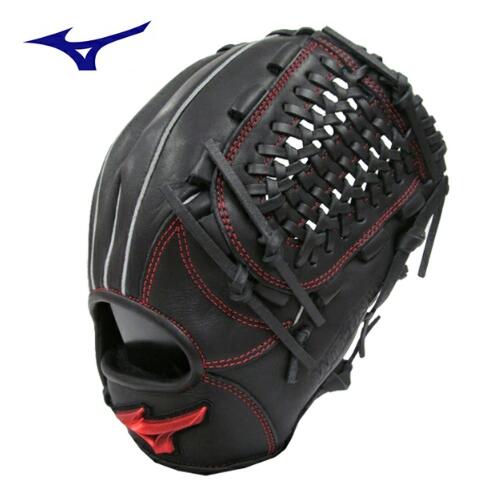 Rakuten - 【送料無料】MIZUNO ウィルドライブ レッド オールラウンド （ブラック） 1AJGR21810 09H WILL DRIVE 軟式グローブ[ MIZUNO 野球 軟式グローブ ] 左利き用
