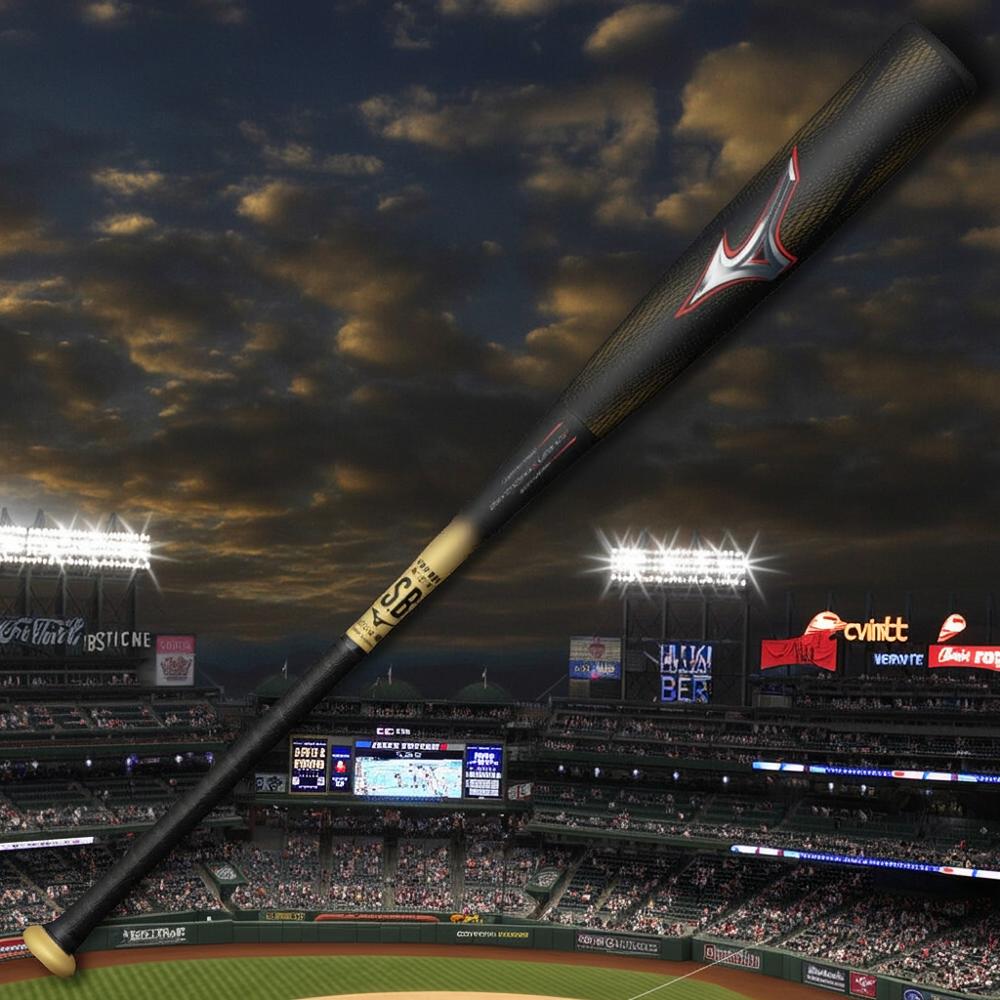 【送料無料】ミズノ軟式用ビヨンドマックスレガシー ミドル(FRP製／85cm／平均740g) 0962:ブラック×レッド [mizuno・野球・バット・ミドルヒッター向き・専用ケース付き・ユニセックス]