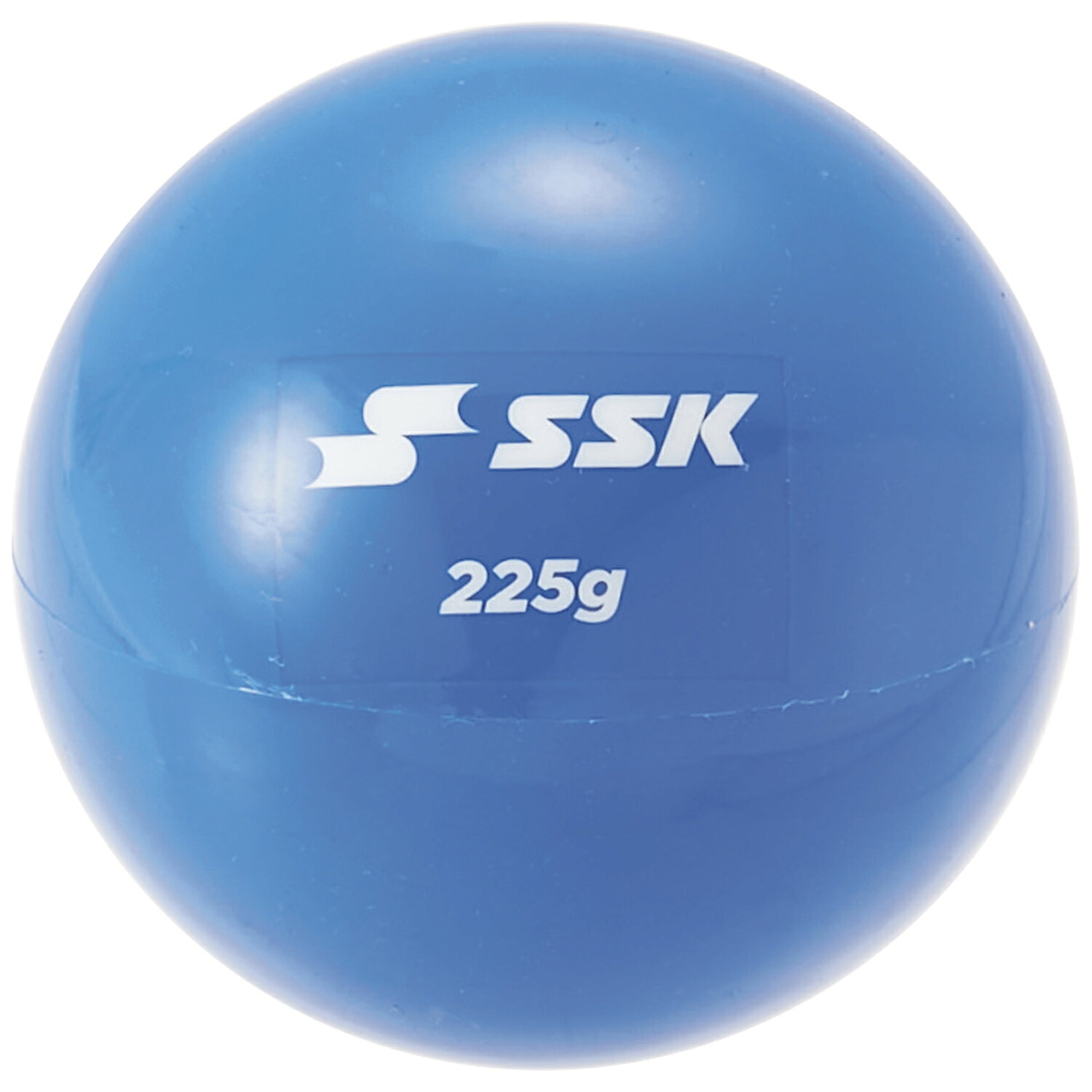 指先トレーニングや可動域を広げるトレーニングボール。 種目：ベースボール 商品名：プリペアボール225 商品コード：DNB60225 カラー：ブルー サイズ：直径/約71mm・重量/約225g 素材：ボール/PVC 中身/砂