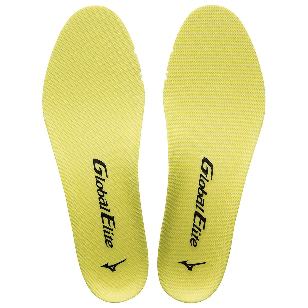 【メール便対応1個まで】MIZUNO ミズノ グローバルエリート インソール(野球) 11GZ151100 イエロー [ミズノ アクセサリー インソール 中敷き 野球］