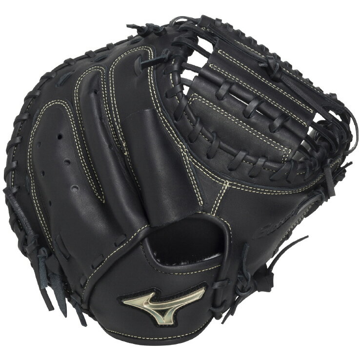 [送料無料]野球グラブ MIZUNO ミズノ 軟式用グローバルエリート號SAKEBI捕手用／M-R型 1AJCR34310 09 ブラック 右投げ プレゼント 贈り物 野球 コンペ 景品