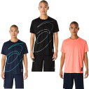 【メール便対応 商品1個まで】Tシャツ アシックス ドライ半袖シャツ メンズ レディース 2031E996 カラー001(ブラック) 400(ミッドナイト) 7...