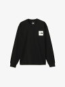 【 THE NORTH FACE 】ロングスリーブスクエアロゴティー(ユニセックス)NT82334 アウトドア ノースフェイス 長袖 カラー ブラック(K2)