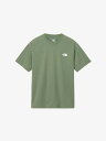 【 THE NORTH FACE 】ショートスリーブバックスクエアトラバースロゴティー(メンズ) NT32543 アウトドア ノースフェイス Tシャツ 半袖 カ...