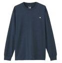 【 THE NORTH FACE 】L/S Small Box Logo Tee ロングスリーブスモールボックスロゴティー(メンズ)NT32441 アウトドア ノースフェイス Tシャツ 長袖 アーバンネイビー(4)