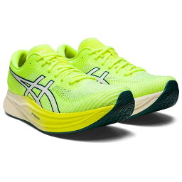 【処分価格】 ランニングシューズ アシックス マジックスピード2 1012b274 750 カラー [Asics MAGIC SPEED 2 陸上・マラソン ラスト(スタンダード)] SAFETY YELLOW/WHITE レディース ウィメンズ 駅伝 ランニング 贈り物 プレゼント フィットネス