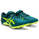 yzAVbNX SP BLADE 9ijZbNXj[asics XpCN 1093A137 300(Velvet Pine/Safety Yellow) ] Z Zp 100m 200m 400m v[g n[h