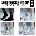 On オン メンズ レディース アパレル カジュアル ソックス ウエア Logo Sock High 3P ロゴソックス ハイ3パック 2UF10310553(Black) 2UF10310069(White) 2UF10311732(Heather/Gray) 2UF10310331(Wash/Navy) ランニング 普段着 靴下 ソックス