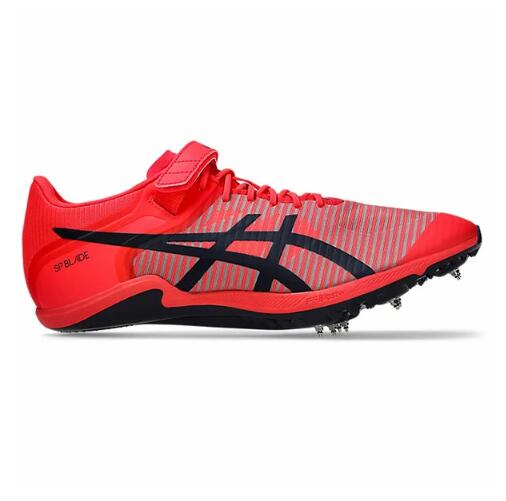 ムラカミスポーツのアシックス SP BLADE 10（ユニセックス）[asics 陸上スパイク 1093A240 ] 短距離 短距離専用 100m 200m 400m プレゼント ハードル 700 DIVA PINK/MIDNIGHT 陸上部｜アングル2