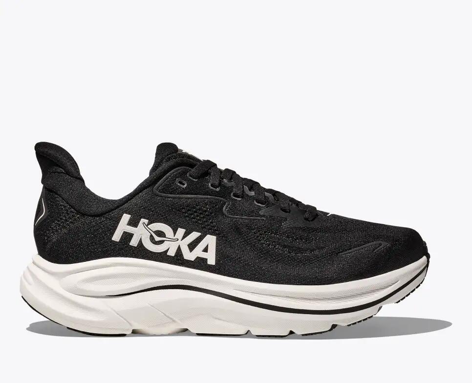 Rakuten - 【営業日即日出荷】 ホカ クリフトン 10 メンズ ランニングシューズ HOKA CLIFTON 10 1162030 BWHT ブラック ホワイト 黒 白 厚底 スニーカー ジョギング ウォーキング マラソン 陸上