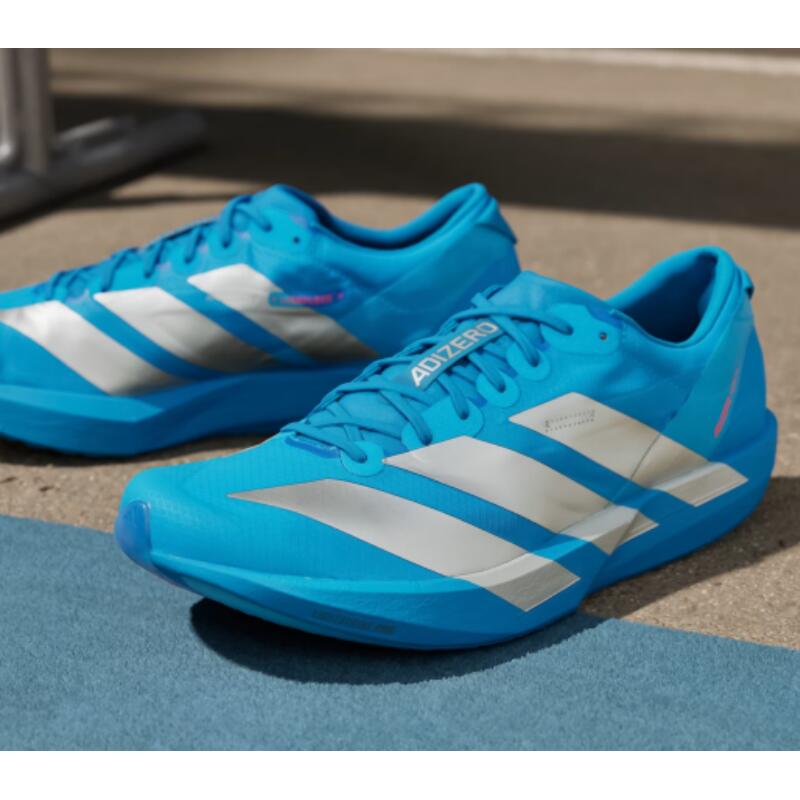 アディダス アディゼロ ジャパン 9 M JQ1683 Silver Metallic / Silver Metallic / Lucid Red adidas ADIZERO JAPAN 9 メンズ ランニングシューズ 薄底 軽量 マラソン レース用 スピードトレーニング 営業日即日出荷