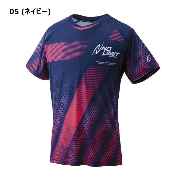 【メール便対応 商品1個まで】Tシャツ ニシ グラフィックライトTシャツ N63-103 05カラー（ネイビー）07(ブラック) 65(ピンク) ユニセックス[NISHI 陸上・マラソン Tシャツ ライトトップ カジュアル 男女共通] 2