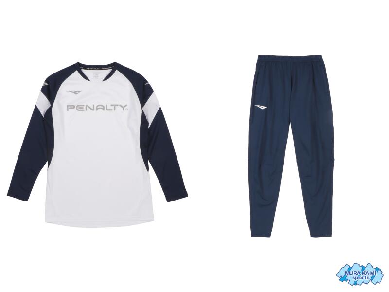 penalty PU2015 ＆ PO2328 PRO LONGSLEEP PRACTICE SHIRT ＆ PRO WARM JOGGER PANTS プロロングスリーププラクティスシャツ＆プロウォームジョガーパンツ 