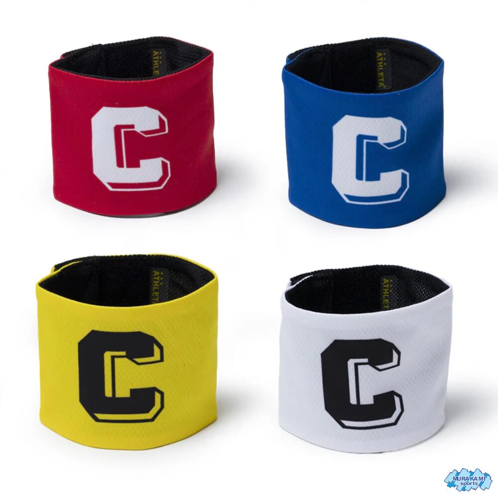 Supportergoods - 【メール便対応】アスレタ 子供サイズ キャプテンマーク ATHLETA 05346J CAPTAINMARK [サッカー フットサル エキップメント アクセサリー Cマーク 新ルール対応 ジュニアサイズ]