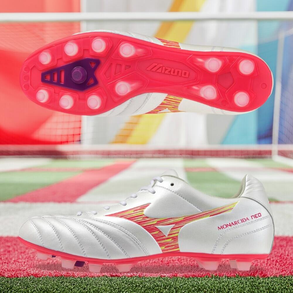 乐天商城 - ミズノ モナルシーダネオ3 ワイド エリート MIZUNO P1GA262164 MONARCIDA NEO III WIDE ELITE [サッカースパイク 天然皮革 カンガルー皮革 ミズノ特約店モデル ワイドモデル]