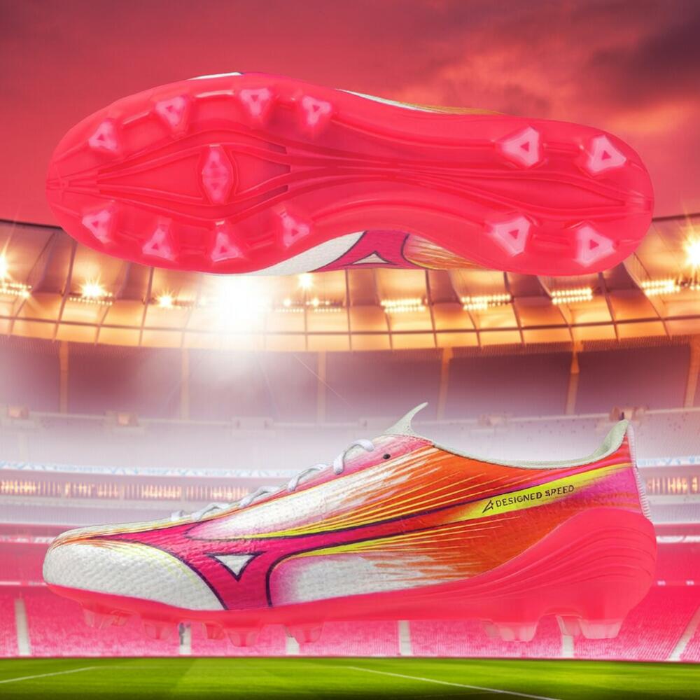 Training Shoes - ミズノアルファ3 プロ MIZUNO P1GA266464 MIZUNO α III PRO [サッカースパイク エンジニアードフィットウーブン皮革 ALPHA ミズノ特約店モデル]