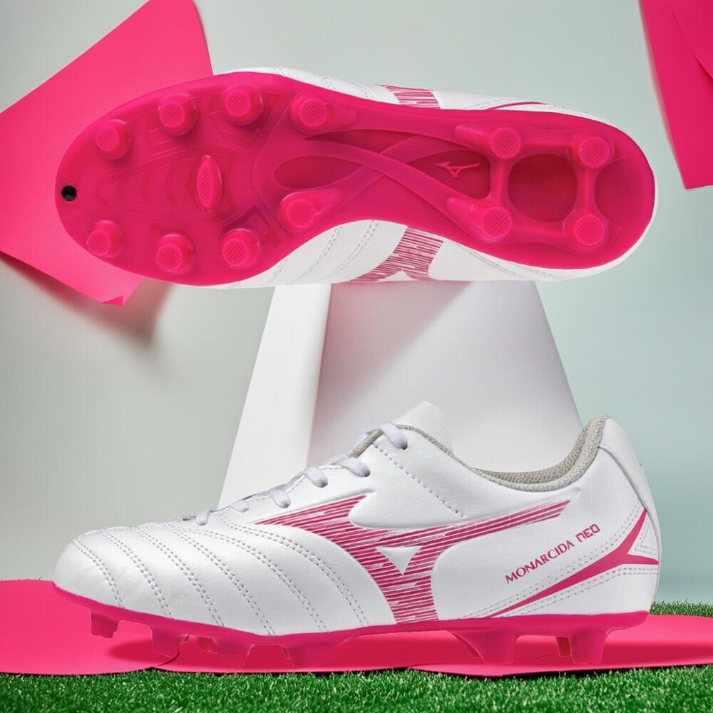 Rakuten - ミズノ モナルシーダネオ3 セレクト ジュニア MIZUNO P1GB262564 MONARCIDA NEO III SELECT Jr [サッカースパイク 人工皮革 耐久性 ジュニアサイズ ワイドモデル]