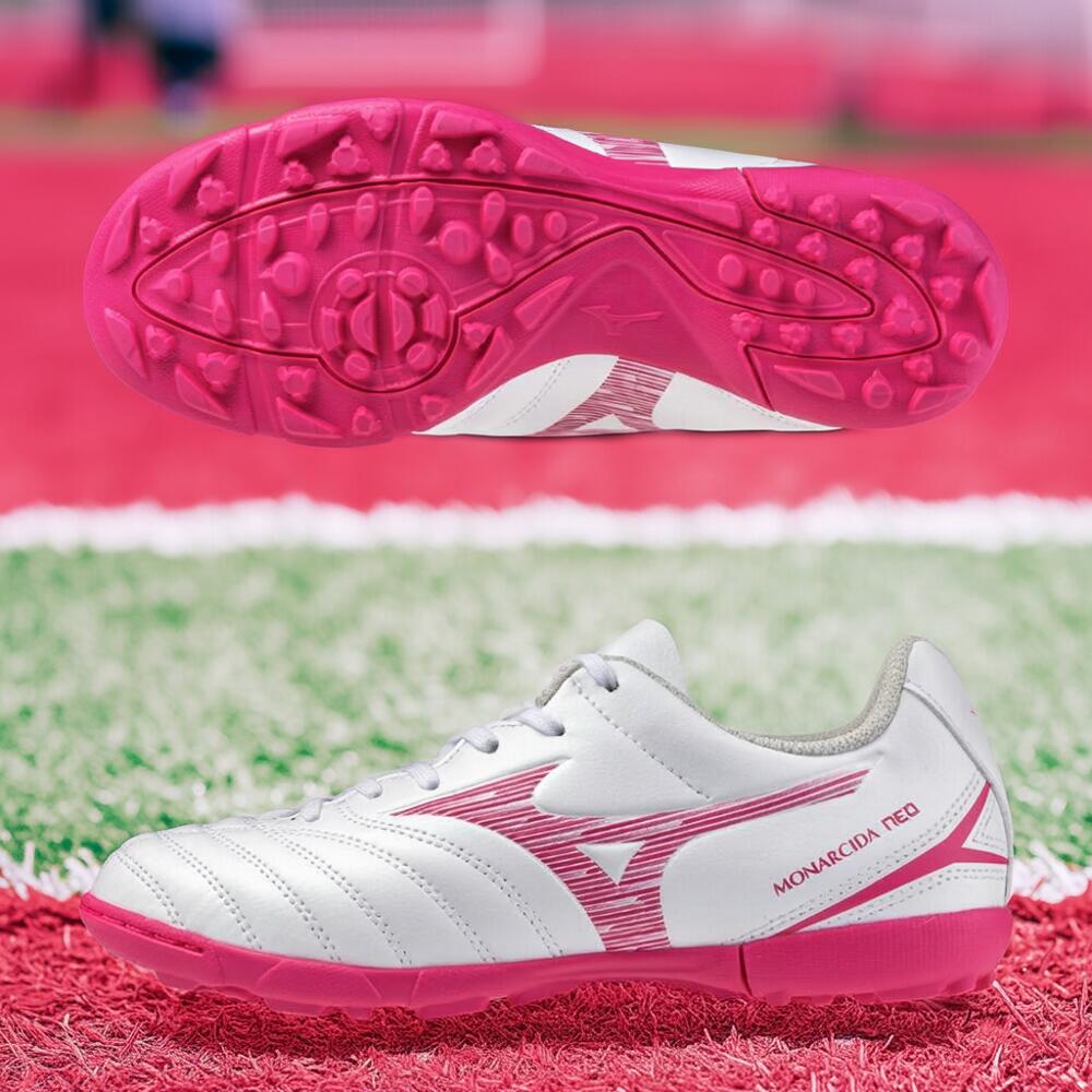 樂天商城 - ミズノ モナルシーダネオ3 ジュニア AS MIZUNO P1GE262564 MONARCIDA NEO III Jr AS [サッカー フットサルシューズ トレーニングシューズ トレシュー 人工皮革 耐久性 屋外フットサル ターフコート ジュニアサイズ ワイドモデル]