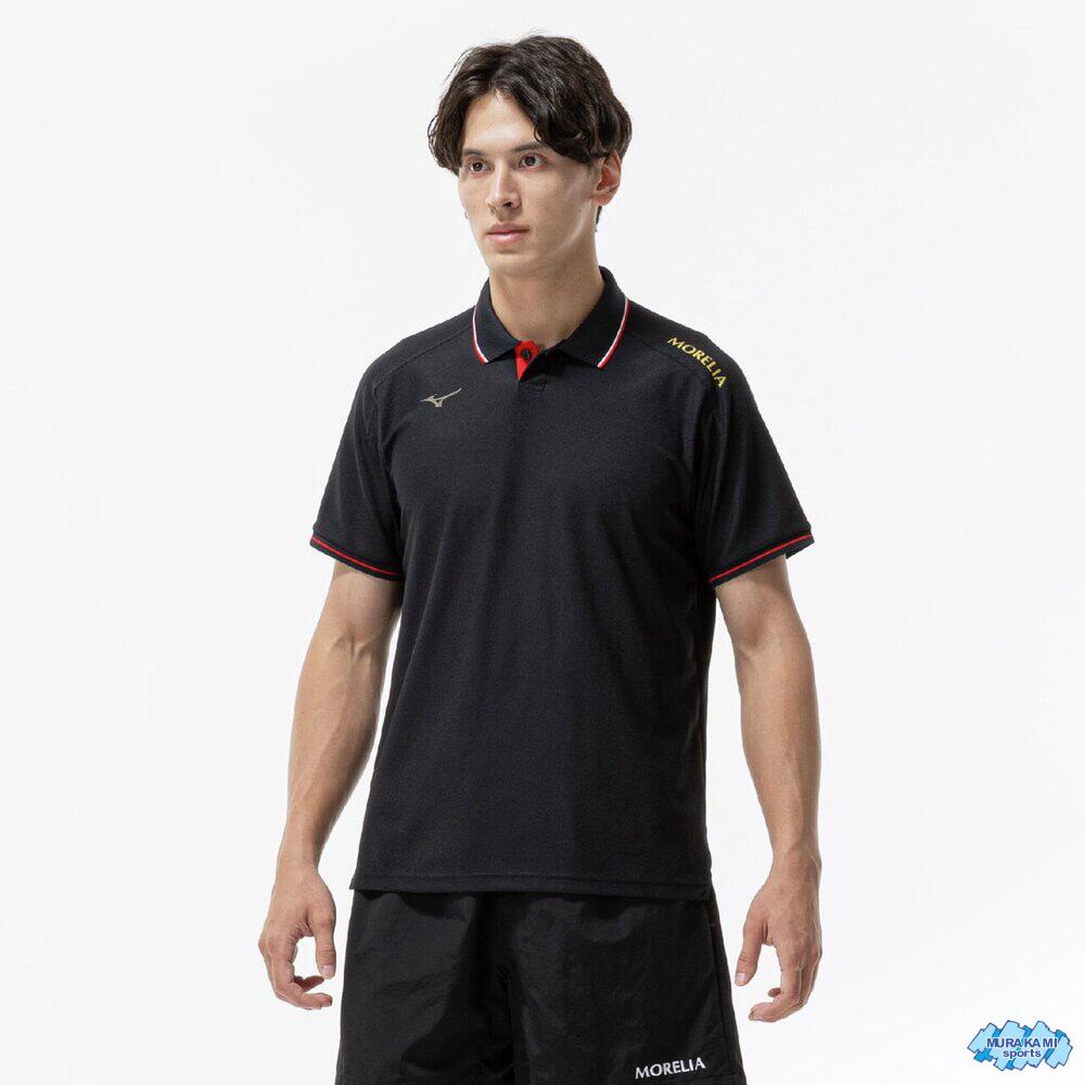 ミズノ モレリア ポロシャツ MIZUNO P2MAD00509 MORELIA POLO SHIRTS [サッカー フットサル カジュアルウエア スリムフィット 限定モデル サッカー担当のオススメ]