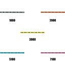 ヴィクタス VICTAS 卓球 卓球ラケットサイドテープ SIDETAPE 801060 1000 2000 3000 5100 7100カラー(ブラック オレ...