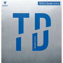 【メール便対応】VICTAS ウ゛ィクタス(VICTAS) 卓球 卓球ラバー TRIPLE DOUBLE EXTRA 200060 レッド ブラック アツ トクアツ プレゼント 贈り物 卓球部 ラバー チュウ ゴクウス ゴクアツ ウス 0.5 0X 1.0 1.5