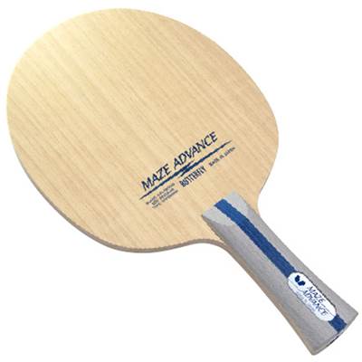 バタフライ 卓球 卓球ラケット メイスアドバンス-FL MAZE ADVANCE-FL 37141 攻撃用　シェーク　FLグリップ　5枚合板　卓球部　贈り物　プレゼント