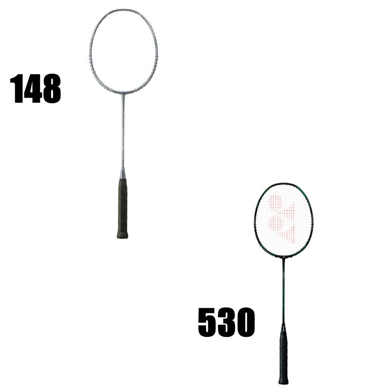 YONEX バドミントン バドミントンラケット ラケット アストロクスネクステージ AXNT 148(ライトグレー) 530(ブラック/グリーン) 4U5 [ヨネックス・バドミントンラケット]