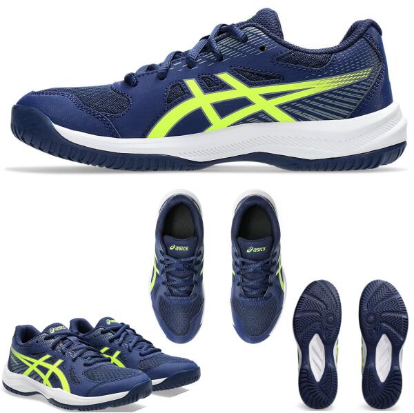 【送料無料】バレーボールシューズ アシックス UPCOURT 6 GS ( アップコート 6 GS ) 1074A045 400 カラー(Blue Expans...