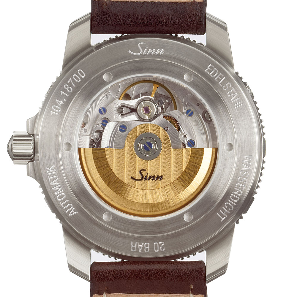 メンズ 腕時計 自動巻 ドイツ ジン 104.ST.SA.IB 並行輸入品 Sinn 送料代引き手数料無料 クリスマス 記念日 murata-10007637 村田時計店楽天市場店 サンプル画像2
