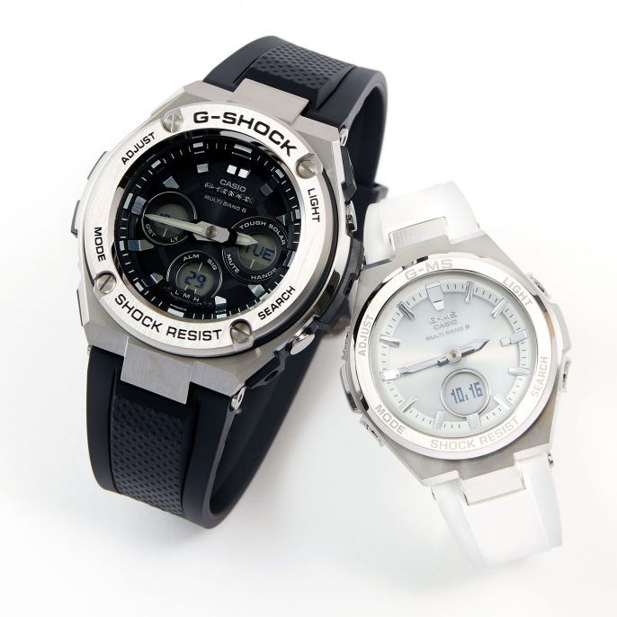 ペアウォッチ G-SHOCK BABY-G GST-W310-1AJF×MSG-W200-7AJF Gショック ベビーG CASIO カシオ腕時計 メンズ レディース 代引き手数料無料 ギフト プレゼント クリスマス 誕生日 記念日 贈り物 人気 おしゃれ ペア 祝い セール