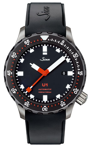 メンズ 腕時計 自動巻 ドイツ　ジン U1.SDR 正規品　並行輸入品 Sinn　送料/代引き手数料 ...