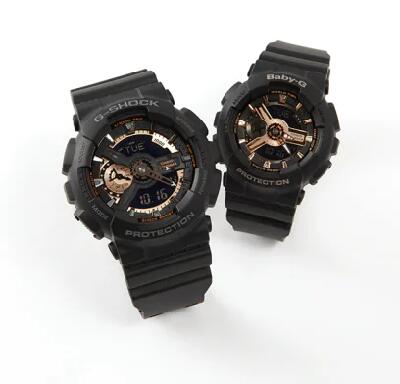 ペアウォッチ G-SHOCK BABY-G GA-110RG-1AJF×BA-110RG-1AJF Gショック ベビーG CASIO カシオ腕時計 メンズ レディース 代引き手数料無料 ギフト プレゼント クリスマス 誕生日 記念日 贈り物 人気 おしゃれ ペア 祝い セール