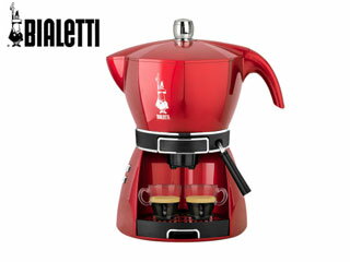 BIALETTI/ビアレッティ CF43-RE エスプレッソ＆ミルクスチームマシン MOKISSIMA RED/モキッシマ レッド