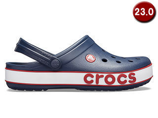 crocs/クロックス クロックバンド ボールド ロゴ クロッグ 23.0cm ネイビー/ペッパー 206021-4CC-M5W7