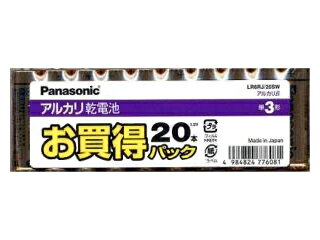 Panasonic LR6RJ 20SW AJ x[^ P3dr 20{pbN