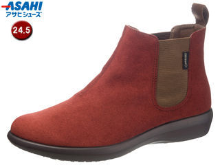 ASAHI/アサヒシューズ TDY39-70 トップドライ ショート ブーツ レディース 【24.5】 (レンガ)