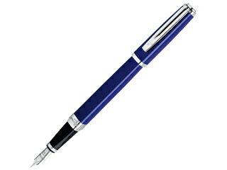 WATERMAN / ウォーターマン 万年筆 エクセプション スリム ブルーラッカー GT（F 細字） S0637090 18金ペン先